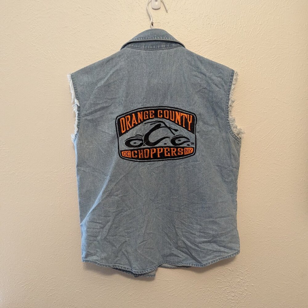 Vintage Orange County Choppers Logo Vest